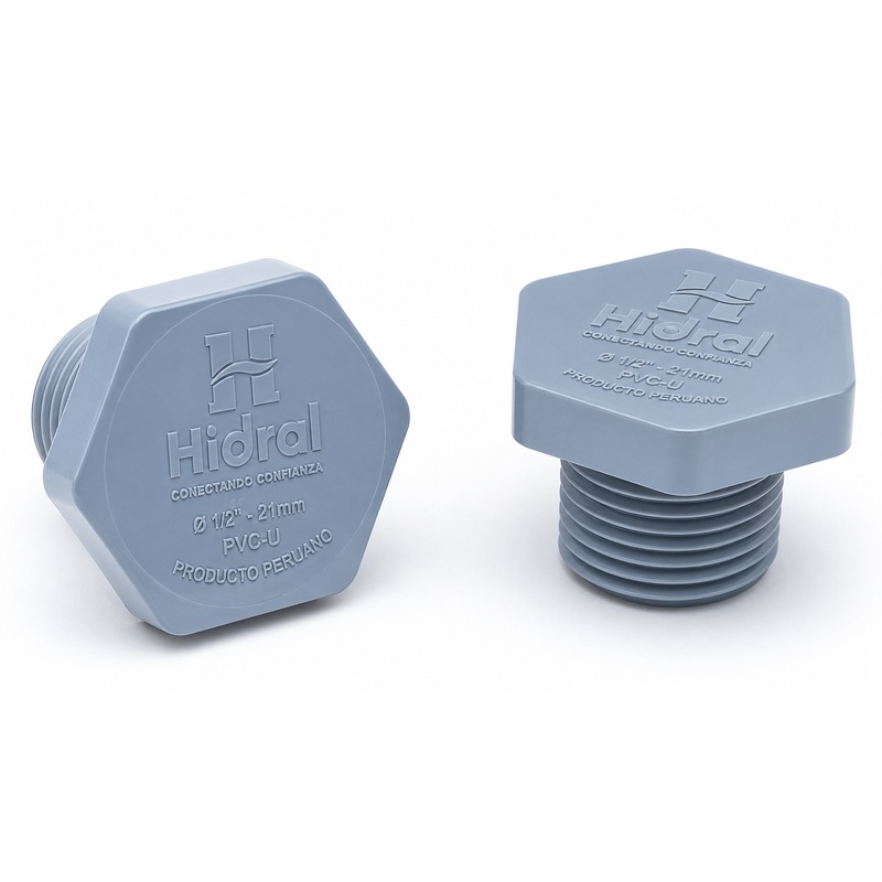 Tapón Macho PVC CR