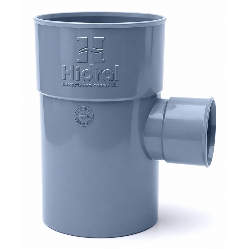 Tee PVC SAL 4"x2"